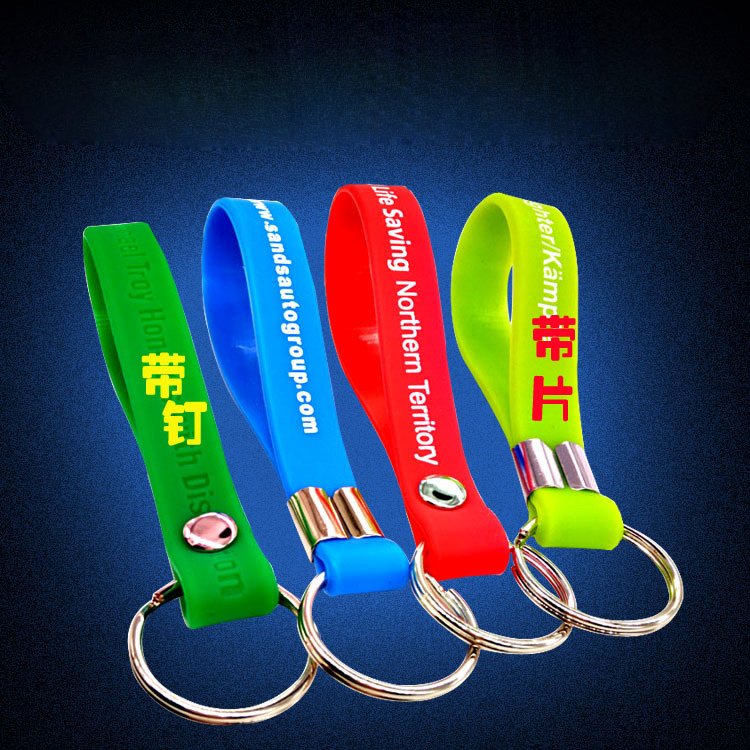 Silicone bracelet custom concave character filling color printed text pattern wristband for men and women engraved bracelet